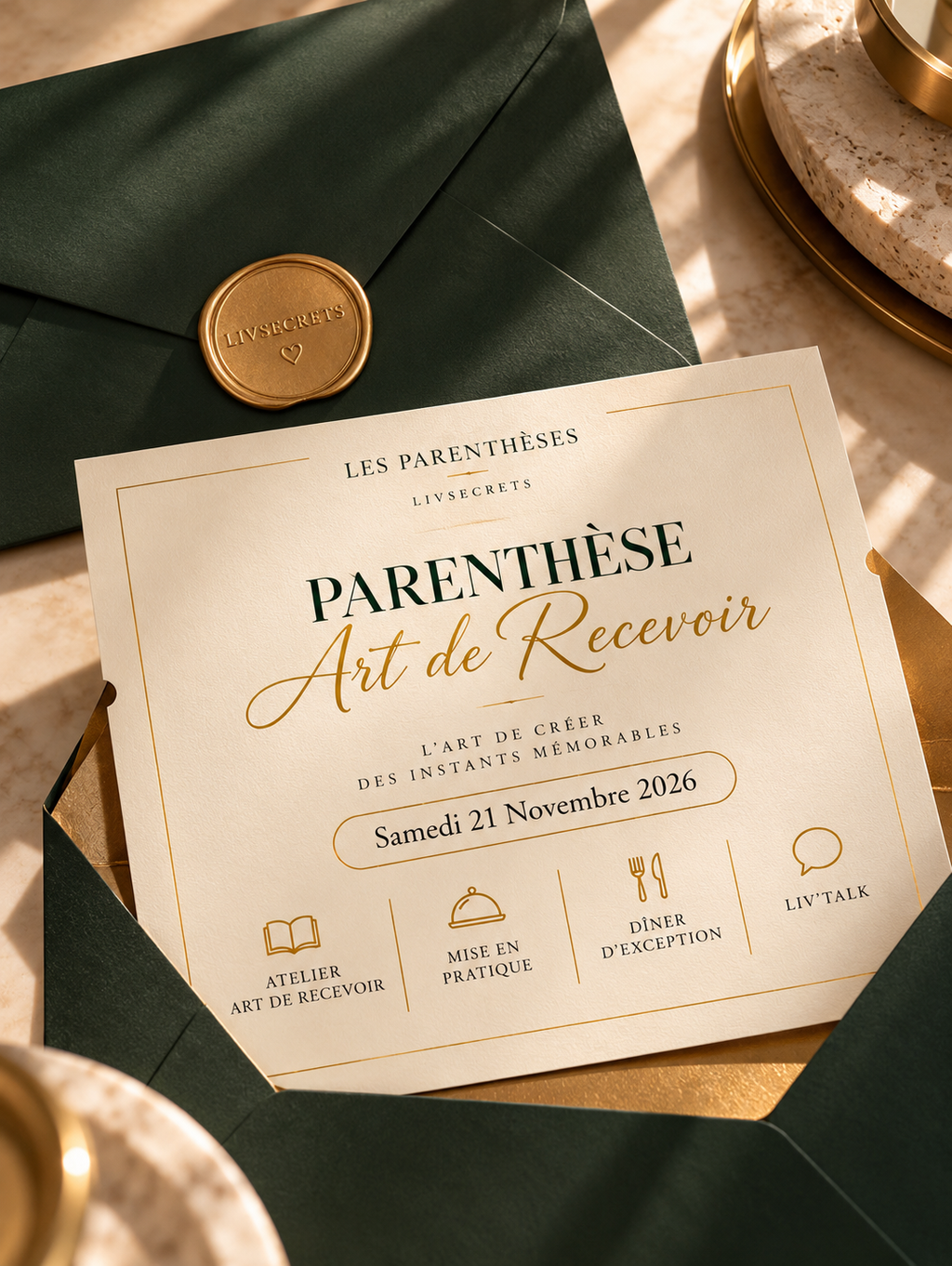 Parenthèse - Art de recevoir